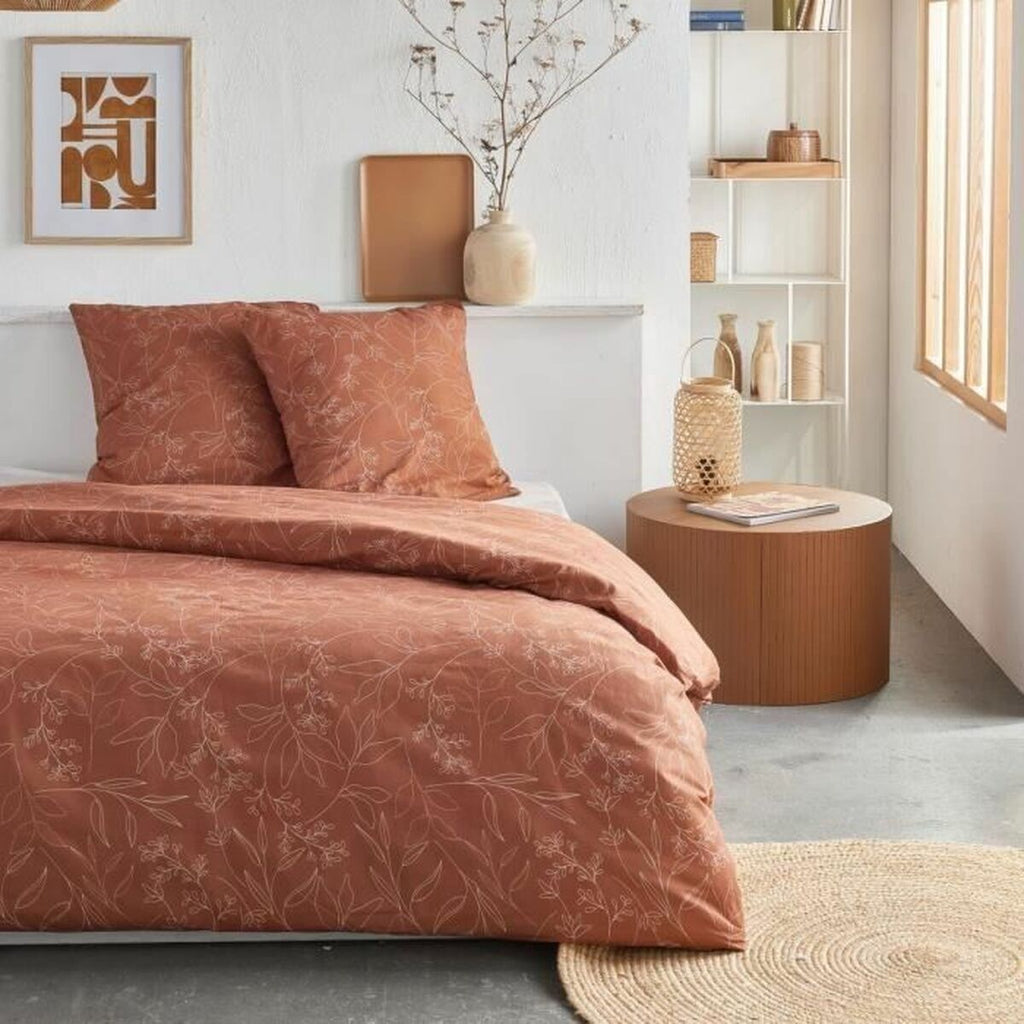 Duvet cover set TODAY Orange Super king 2 Pieces-0