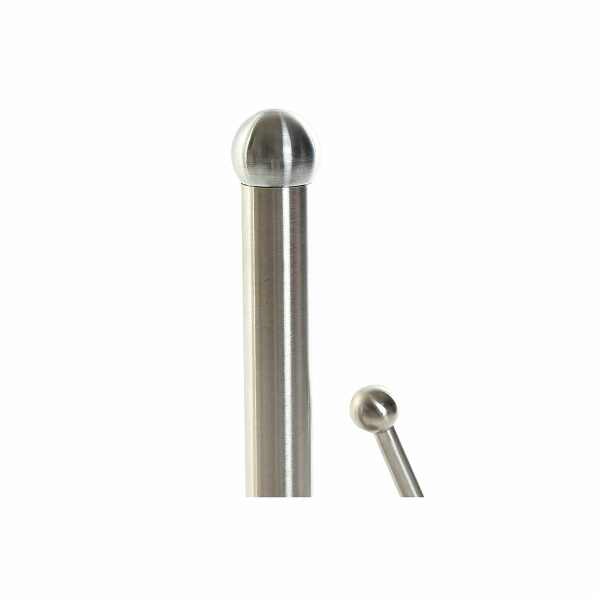 Kitchen Paper holder DKD Home Decor Silver Stainless steel 17 x 17 x 35 cm-1