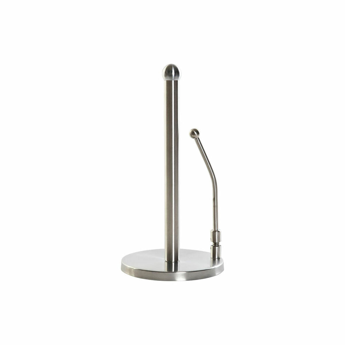 Kitchen Paper holder DKD Home Decor Silver Stainless steel 17 x 17 x 35 cm-0