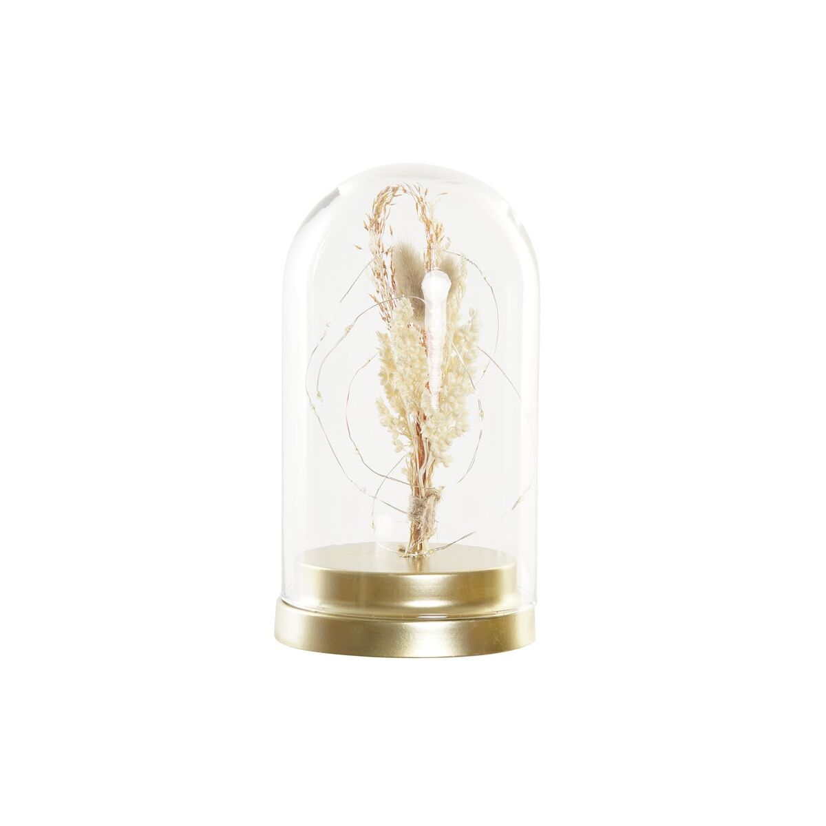 Lighting decoration DKD Home Decor Metal Crystal Flower 30 x 40 cm 12 x 12 x 22 cm-0