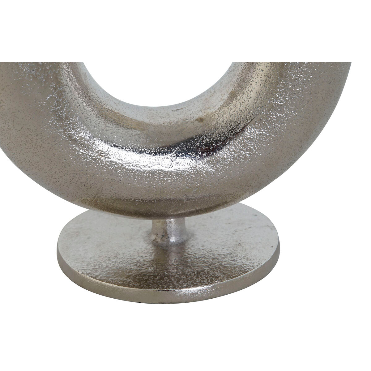 Vase DKD Home Decor Silver Aluminium 19 x 11 x 17 cm-1