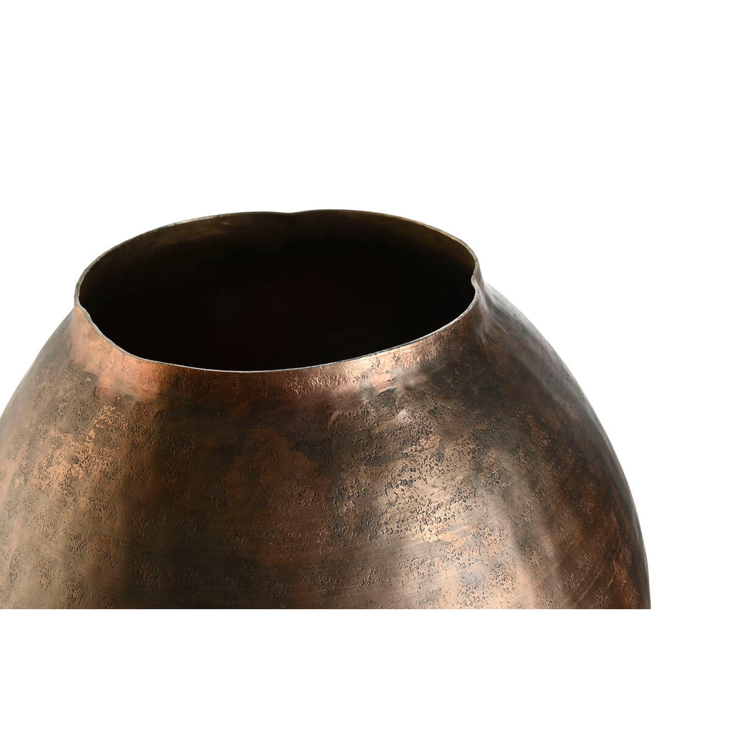 Vase DKD Home Decor Golden Aluminium Aged finish 40 x 38 x 68 cm-2