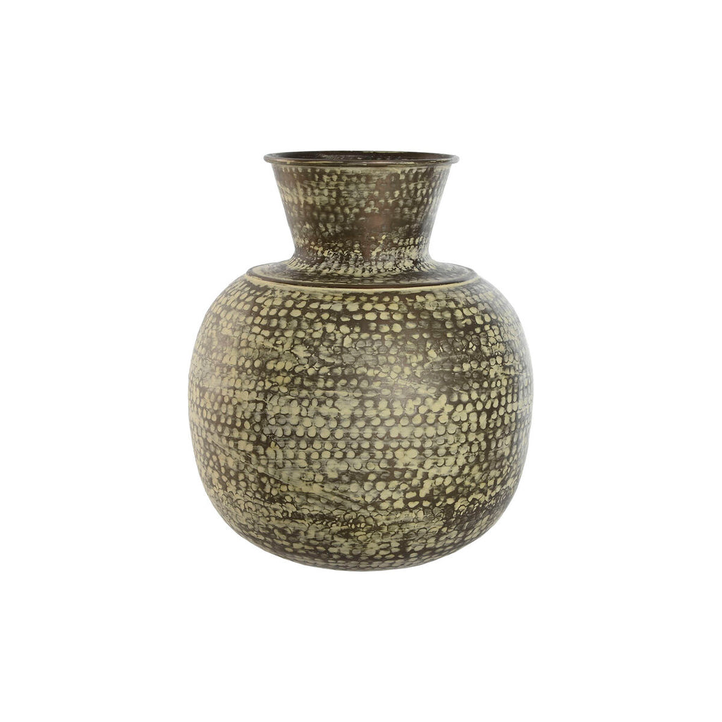 Vase Home ESPRIT Green Aluminium 42 x 42 x 45 cm-0