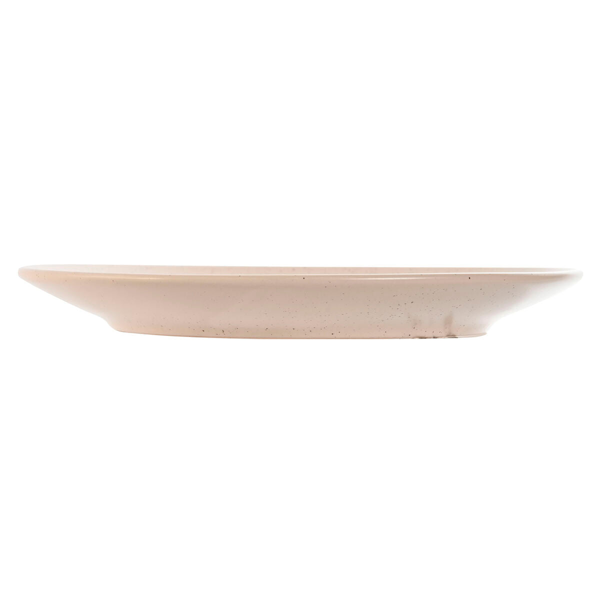 Flat Plate Home ESPRIT White Beige Stoneware Traditional 20 x 20 x 2,5 cm