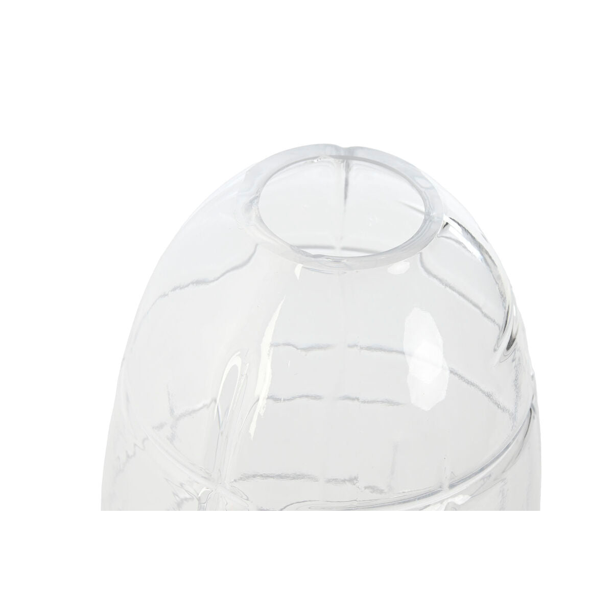 Vase Home ESPRIT Transparent Crystal Modern 11,5 X 11,5 X 28 CM-2