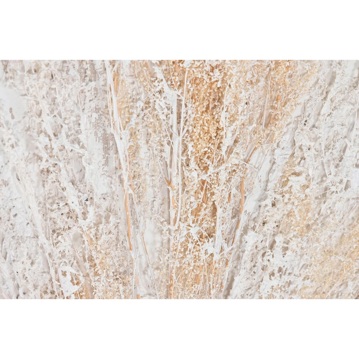 Canvas Home ESPRIT White Beige Vase Traditional 62 x 4,5 x 122 cm (2 Units)-2
