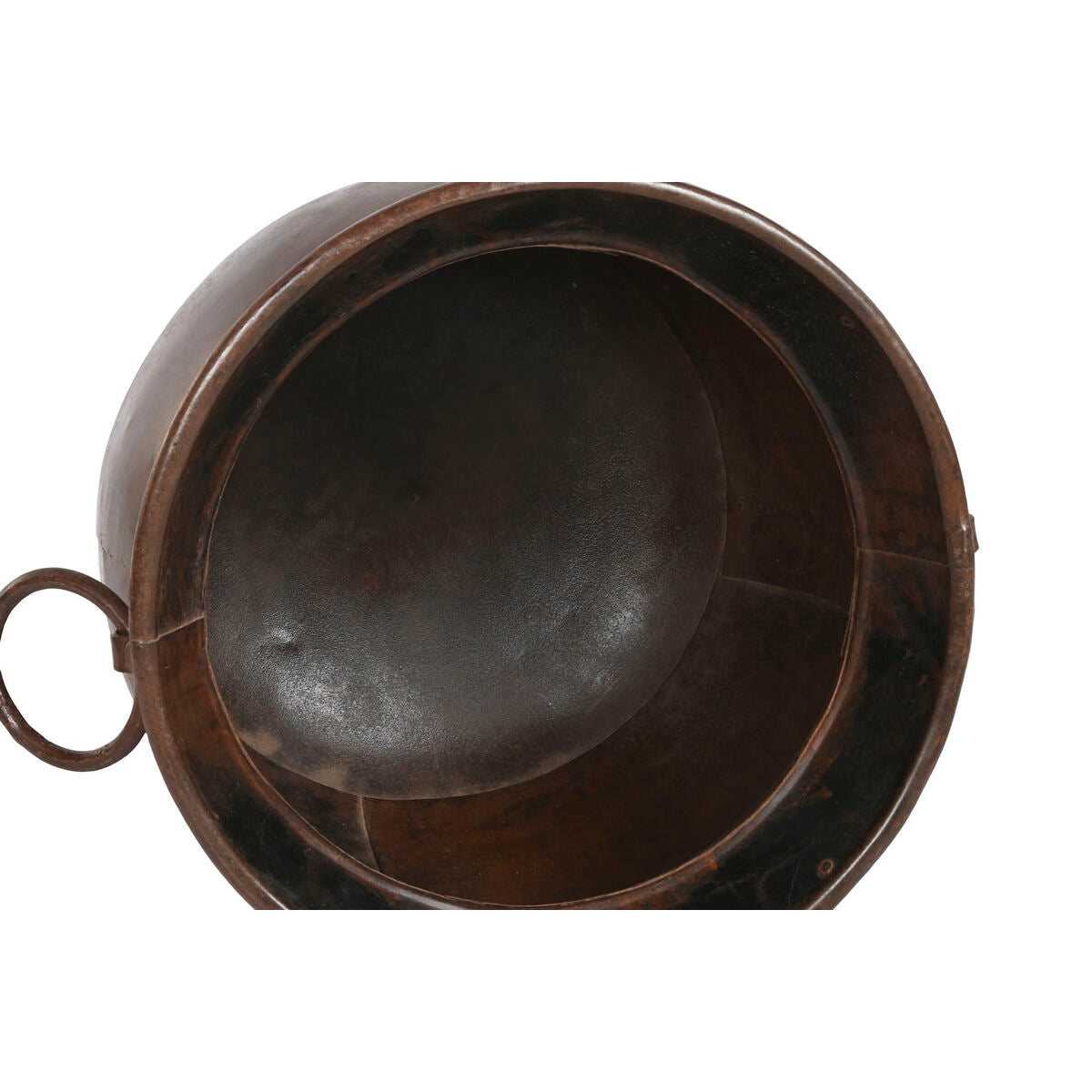 Vase Home ESPRIT Brown Iron 46 x 46 x 44 cm-1