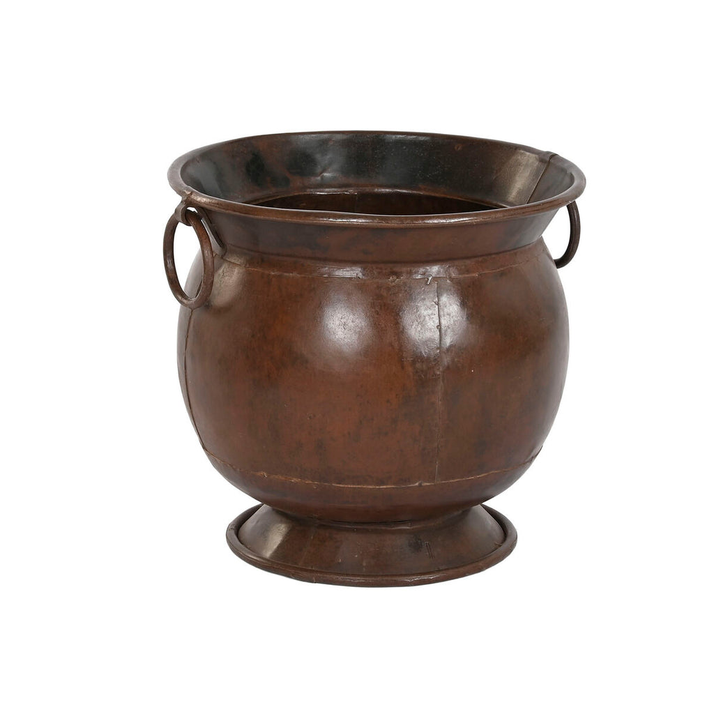 Vase Home ESPRIT Brown Iron 46 x 46 x 44 cm-0
