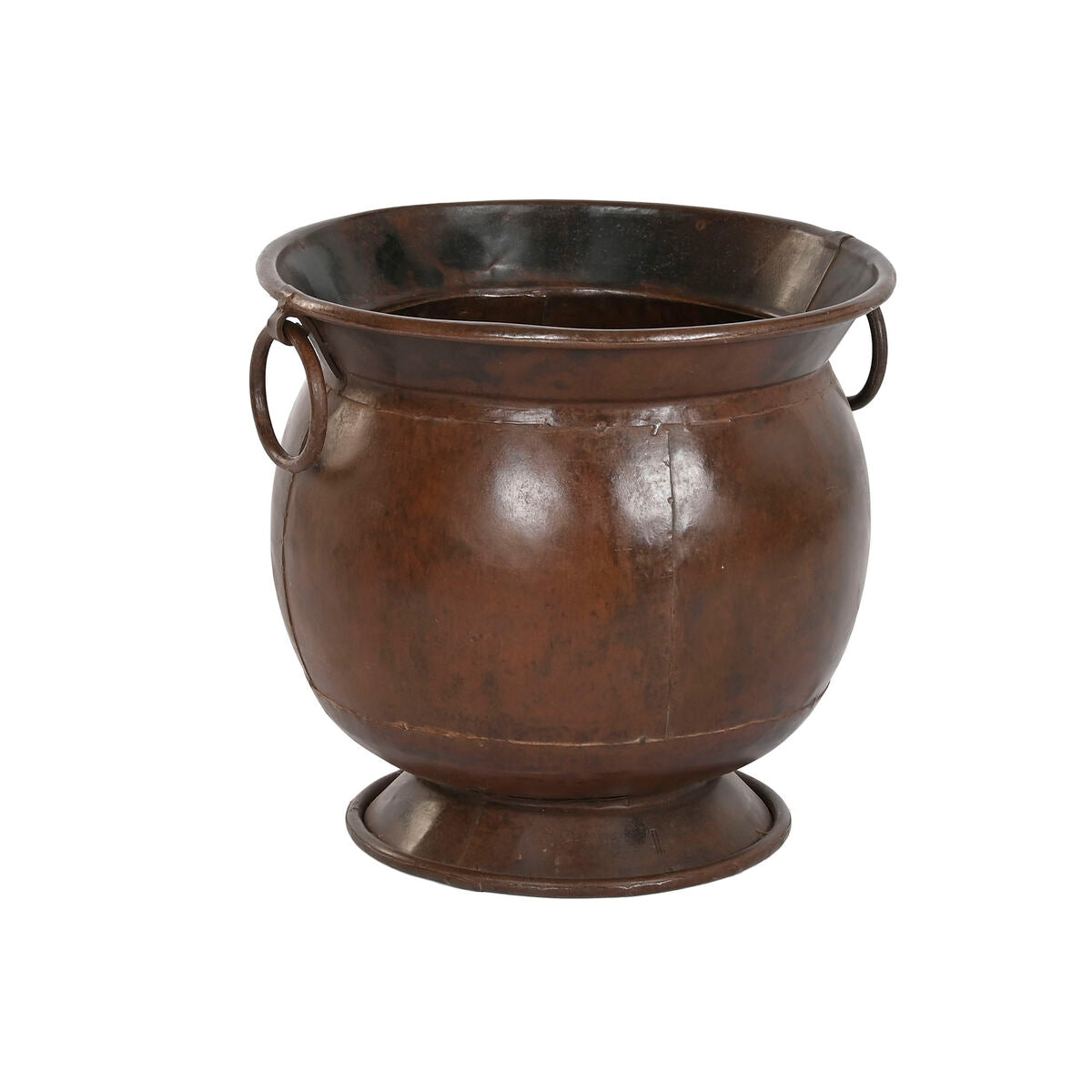 Vase Home ESPRIT Brown Iron 46 x 46 x 44 cm-0