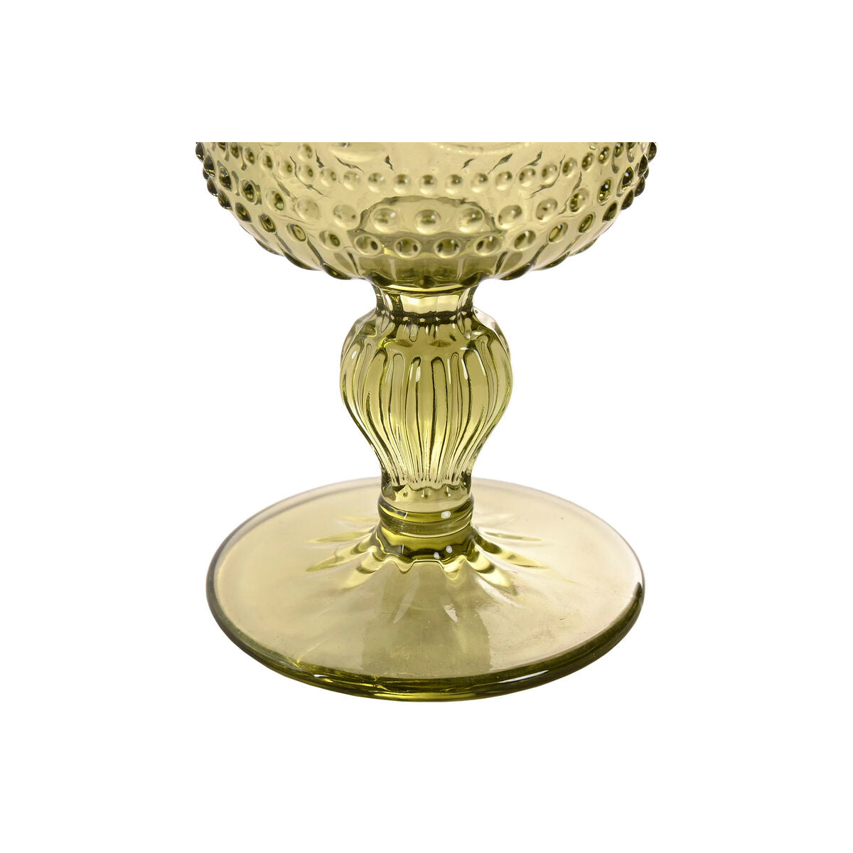 Set of cups Home ESPRIT Green Crystal 310 ml (6 Units)