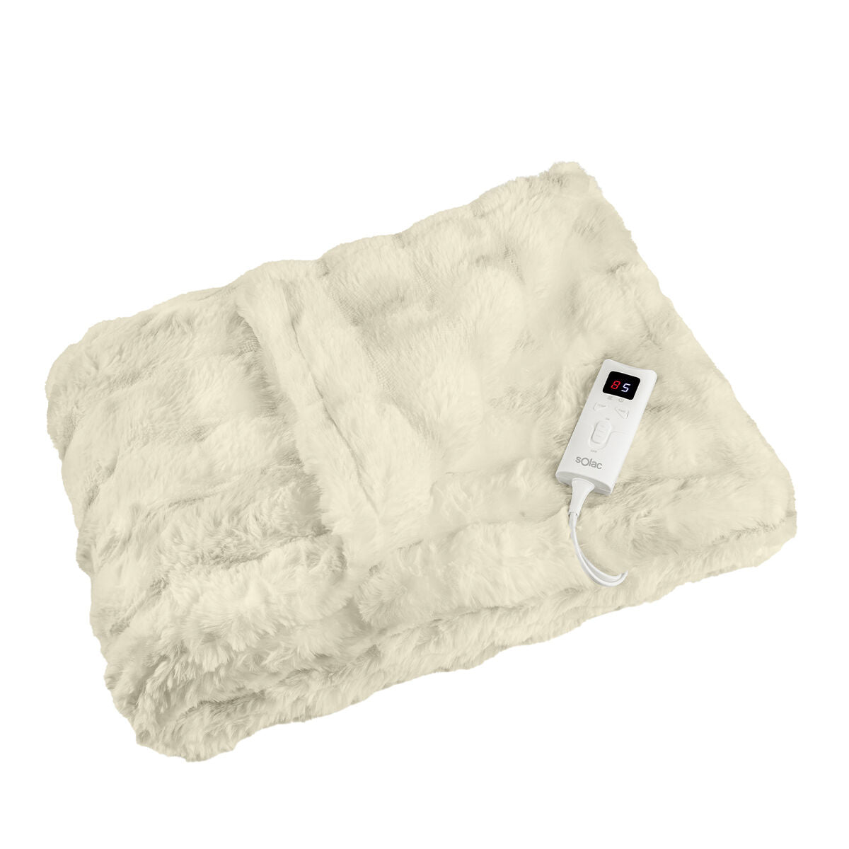Electric Blanket Solac KRAKOVIA 120 x 160 cm Grey 100 % polyester-0