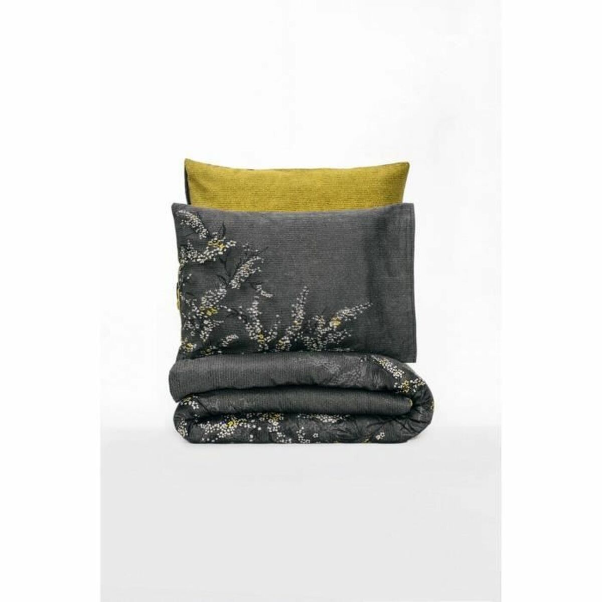 Duvet cover set Grey 220 x 240 cm-2