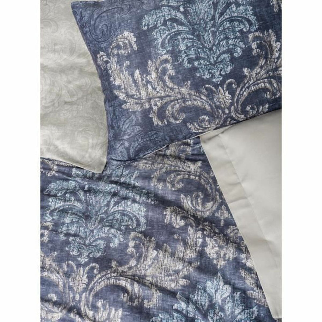 Duvet cover set Blue 220 x 240 cm-3