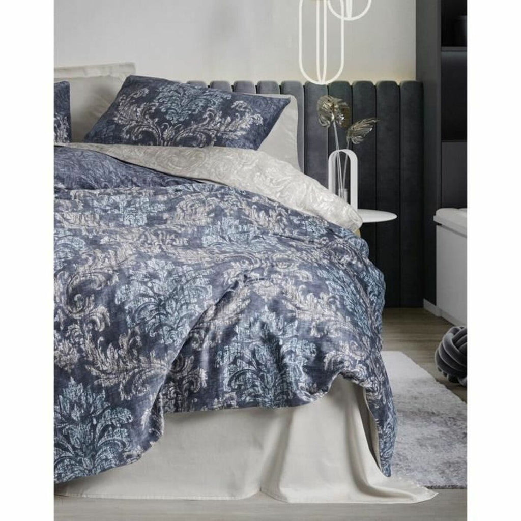 Duvet cover set Blue 220 x 240 cm-2
