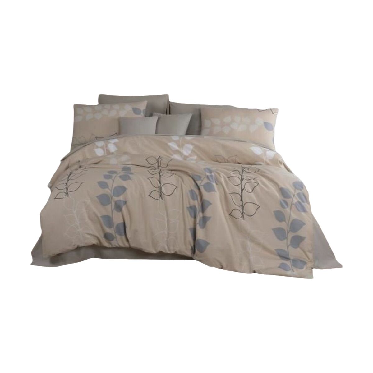 Duvet cover set Beige Super king 3 Pieces-0
