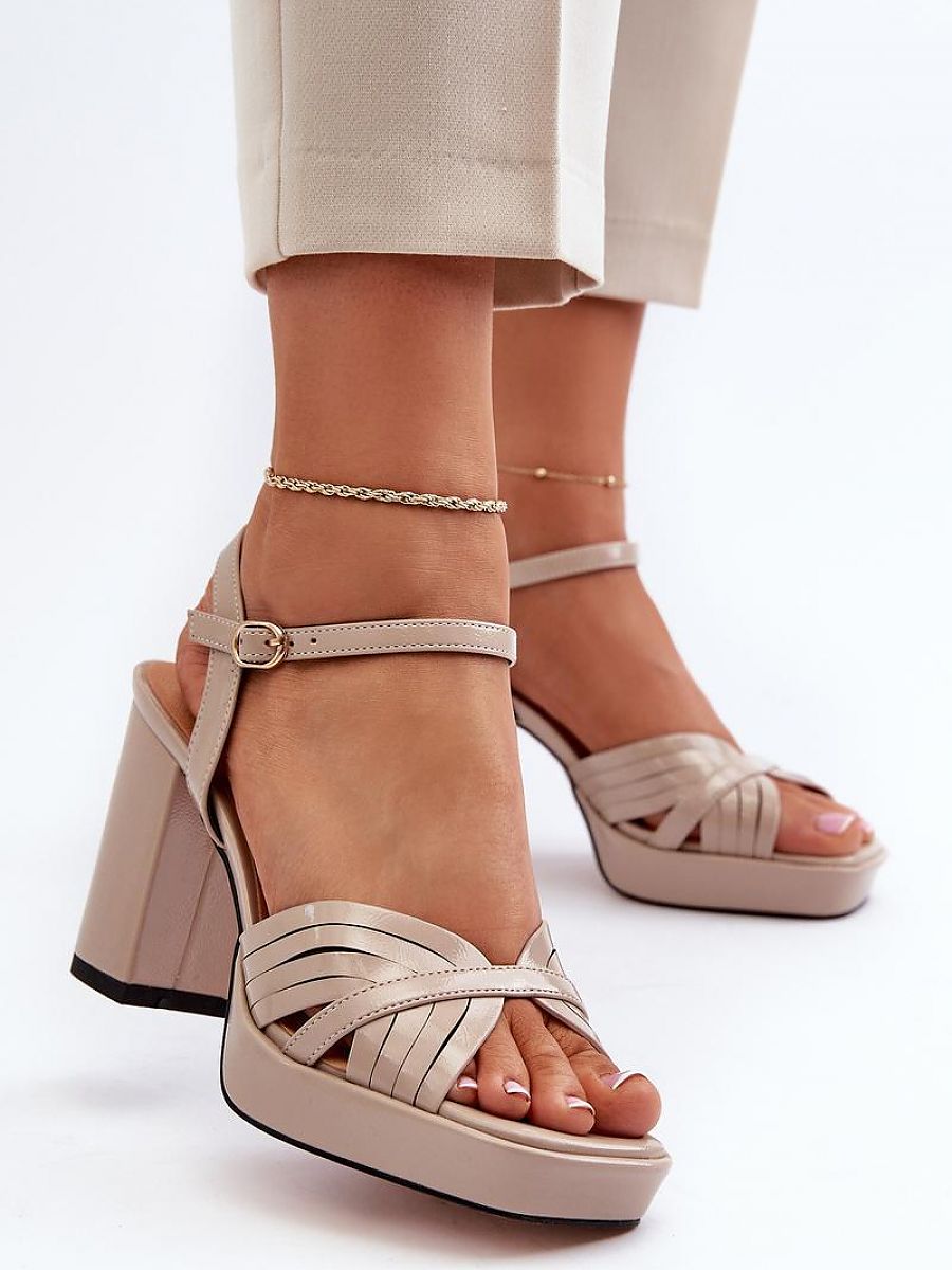 Heel sandals model 195544 Step in style
