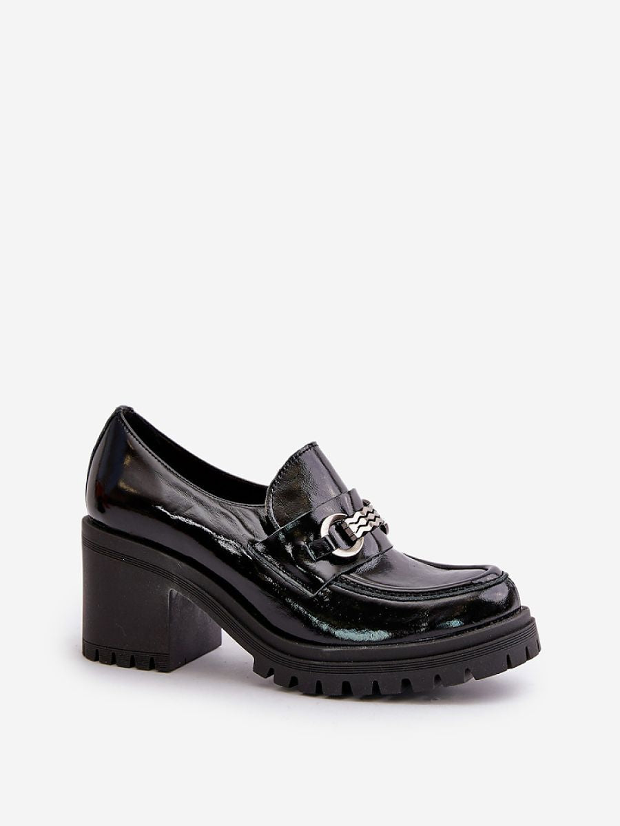 Heeled low shoes model 199810 Step in style